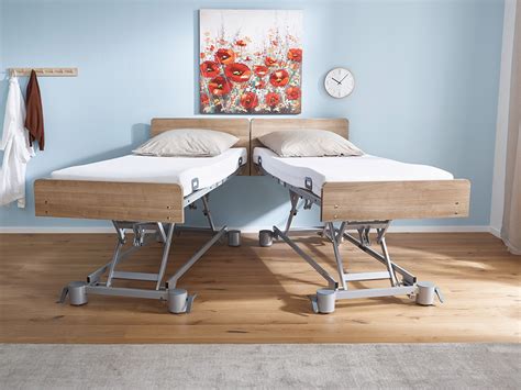 Adjustable Double Nursing Bed for Disabled Home Care | Lisclare