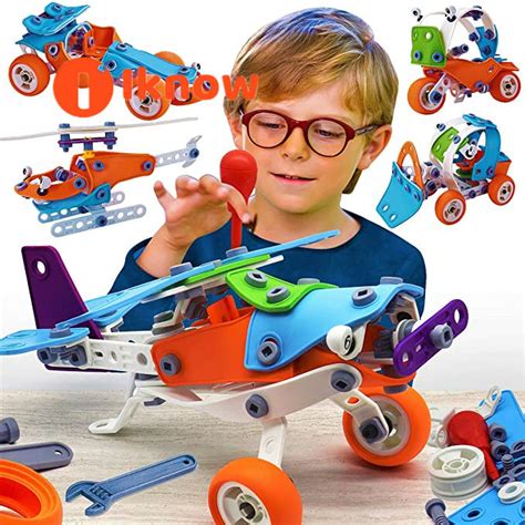 I know Building Toys for Boys Age 6-8 Year Old Boy Gift Educational Stem Toys for Kids Building ...