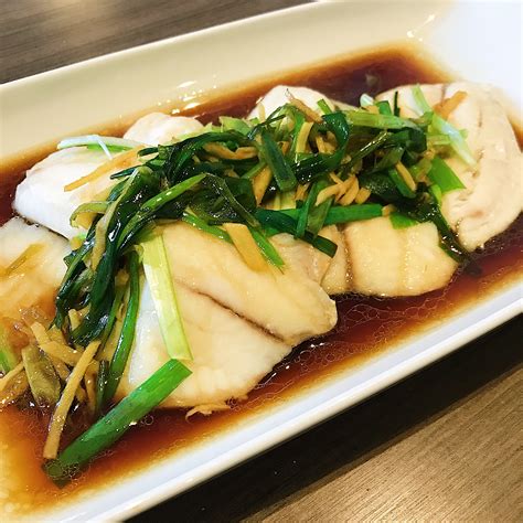 Chinese Steamed Fish with Ginger and Spring Onions Recipe