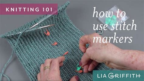 Stitch Markers: How To Place, Slip, And Use Markers In Knitting – Tin ...