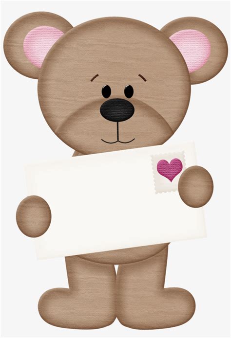 Clipart Bear Valentines - Teddy Bear Name Tag Transparent PNG - 426x600 - Free Download on NicePNG