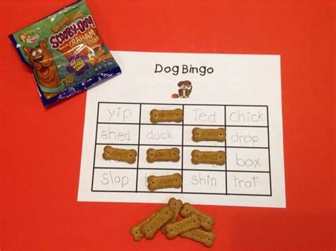 Dog Bingo Game - Half Pint Kids Decodable Books