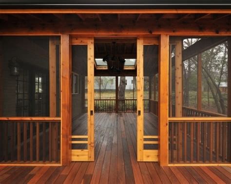 Porch with Sliding Screen Doors | Content in a Cottage