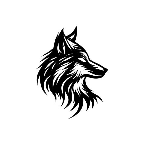 wolf head abstract vector logo 22783477 Vector Art at Vecteezy