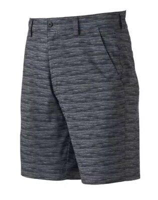 Grand Slam Golf Shorts Men's Size 40 Black & Gray Stripes UPF 50 Water ...