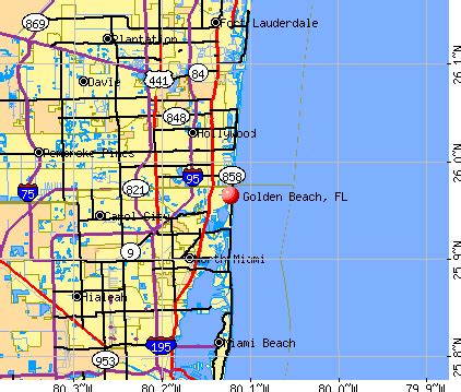 Golden Beach, Florida (FL 33160) profile: population, maps, real estate, averages, homes ...