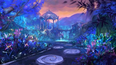 Suramar Garden by anndr on DeviantArt