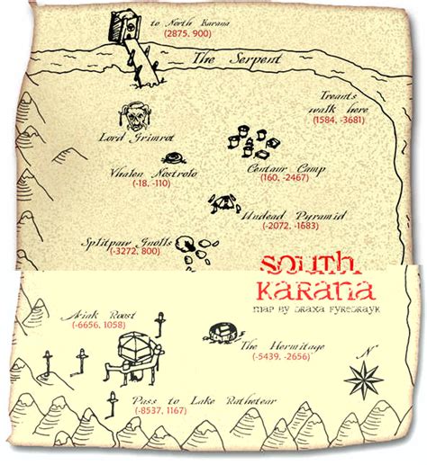 EQ South Karana maps