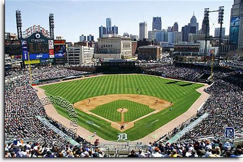 Detroit Tigers/Comerica Park Wall Mural