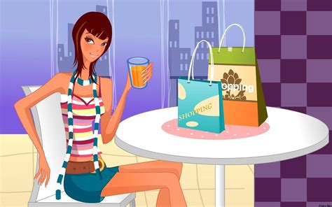 Shopping Girl Wallpapers - Top Free Shopping Girl Backgrounds ...