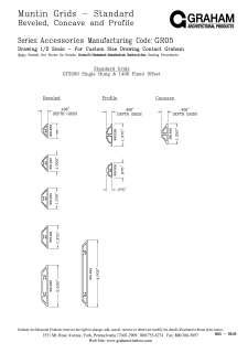 Muntin Grids - Graham Architectural ProductsGraham Architectural Products