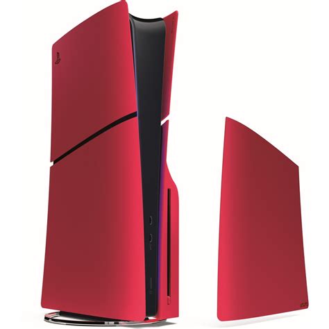 PS5 Slim Console Cover – Volcanic Red | BIG W