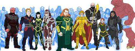 Eternals Marvel Movie Universe Redesigns by Needham-Comics on DeviantArt