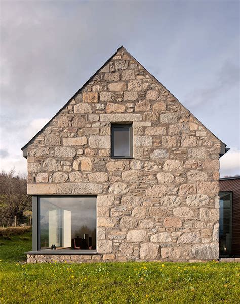 Derelict Stone Buildings Restored And Contemporized Into A Scottish Home | CONTEMPORIST