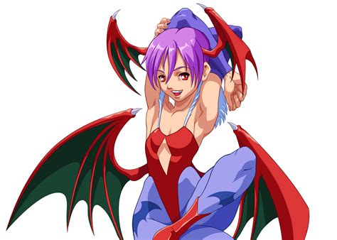 Lilith Victory Screen - Vampire Savior by ZabZarock on DeviantArt