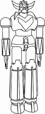 Goldorak Grendizer Goldrake Superheroes Coloriages Colorear Soucoupe  sketch template