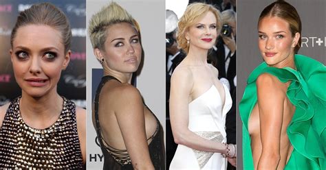 Celebrity Side Boob: 17 Sexy Starlets in Revealing Dresses