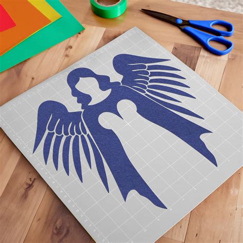 Christmas Angel SVG File for Cricut, Silhouette, Laser Machines