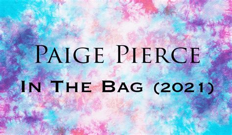 Paige Pierce In The Bag 2021 - Tips Blog | Disc Golf Dojo