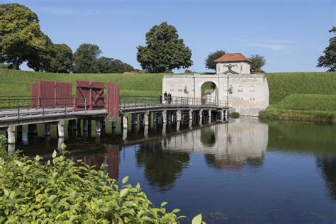 The Kings Gate Entrance To The Kastellet Fortress. Copenhagen, Denmark Stock Image - Image of ...