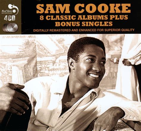 ROCK ON !: Sam Cooke - 8 Classic Albums Plus Bonus Singles - 4CD