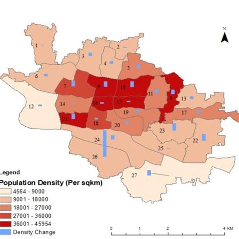 Sylhet City Corporation ward boundary map (BBS/ GIS report 2017 ...