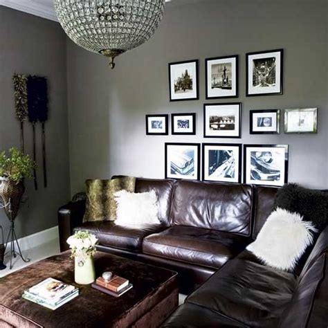 20+ Grey Walls With Brown Leather Couch