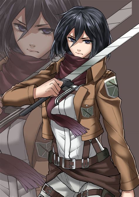 Mikasa Ackerman - Mikasa Ackerman Fan Art (36225531) - Fanpop