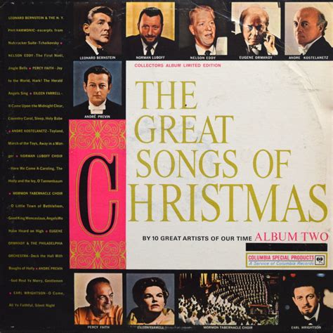 The Great Songs Of Christmas Album Two – Vinyl (LP, Album + 2 more ...