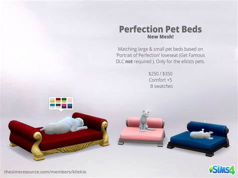 The Best Sims 4 Pet Bed CC (All Free) – FandomSpot