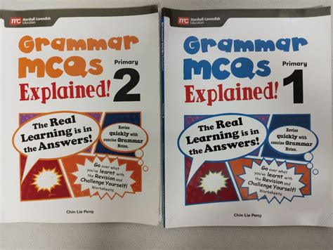 Grammar Book Mcq Explained 1 & 2, Hobbies & Toys, Books & Magazines ...