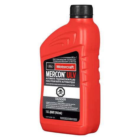 Motorcraft® XT12QULV - Mercon ULV Automatic Transmission Fluid, 1 Quart