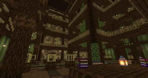 Large Library (Interior Only) Minecraft Map