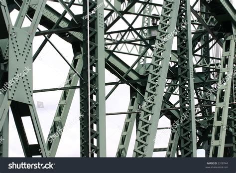 Part Hawthorne Bridge Structure Stock Photo 2318744 | Shutterstock