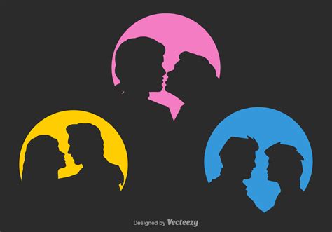 Free Vector Couple Silhouettes 117135 Vector Art at Vecteezy