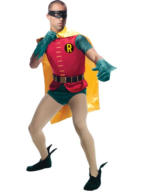 Men's Classic Burt Ward Robin Costume