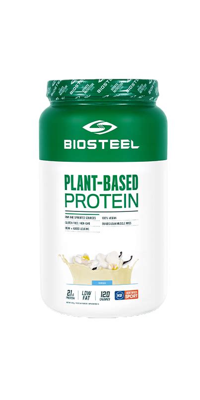 Buy BioSteel Plant Based Vegan Protein Vanilla at Well.ca | Free ...