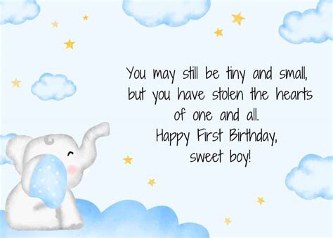 25 Charming First Birthday Quotes for Baby Boy – Motivation for Mom