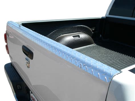 ICI Diamond Plate Tailgate Cap TGS-914TB | RealTruck