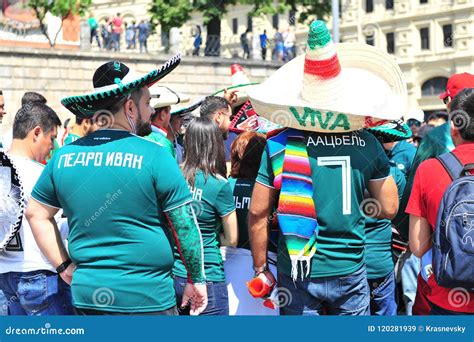 Two Fans of Mexico National Football Team Editorial Stock Image - Image ...