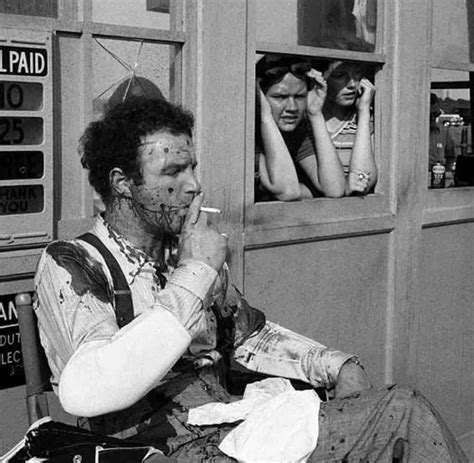 James Caan (Sonny Corleone) on the set of The Godfather after filming ...