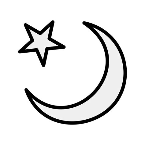 Crescent Moon Vector Icon 377294 Vector Art at Vecteezy