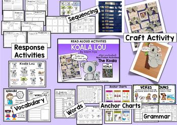 Koala Lou By Mem Fox by Rhonda Baldacchino | Teachers Pay Teachers