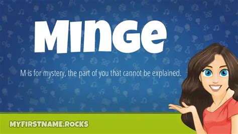 Minge First Name Personality & Popularity