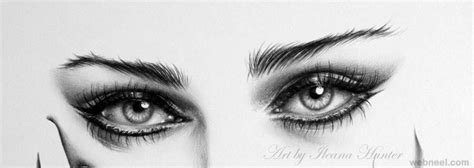 Eyes Pencil Drawing 33 - Preview