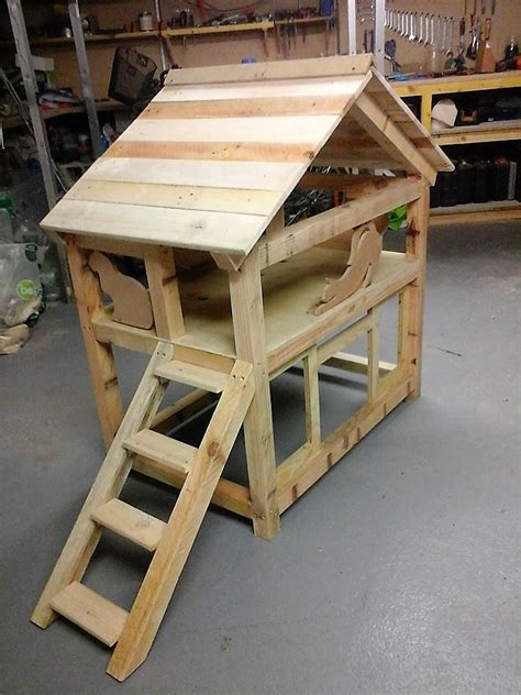 DIY Wood Pallet Cat House | Wood Pallet Furniture