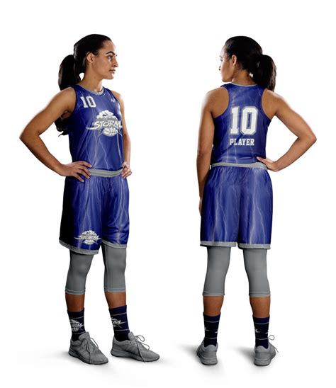 Custom Women's Basketball Uniforms | Sample Design D| All Pro Team Sports