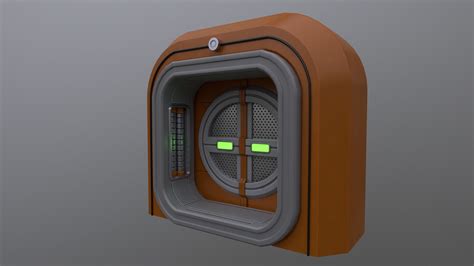 ArtStation - Airlock Door | Resources