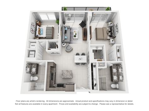 Palma | Floor Plans | Luxury Apts in South Florida Area | Bozzuto