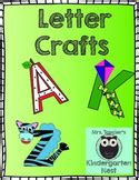 Letter Crafts A-z Teaching Resources | TPT